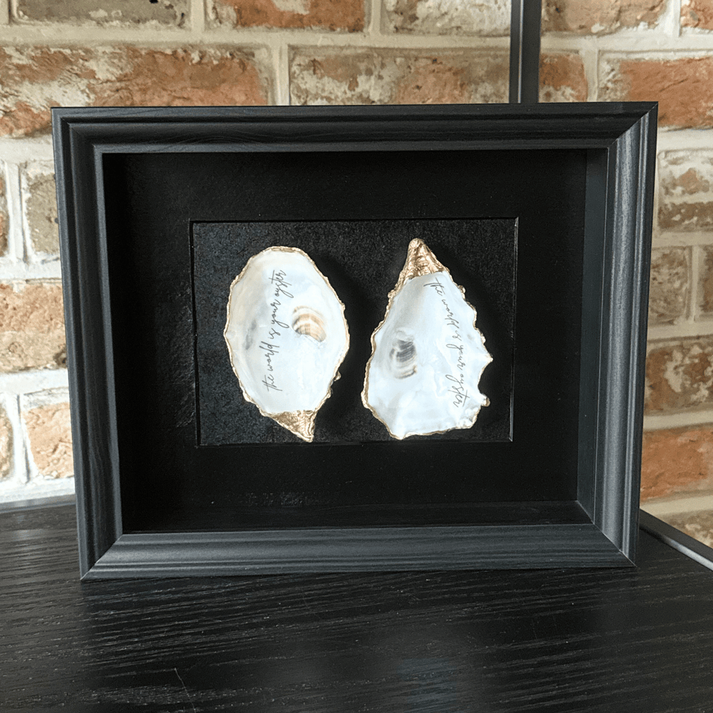 'The World is Your Oyster' | 28*23cm